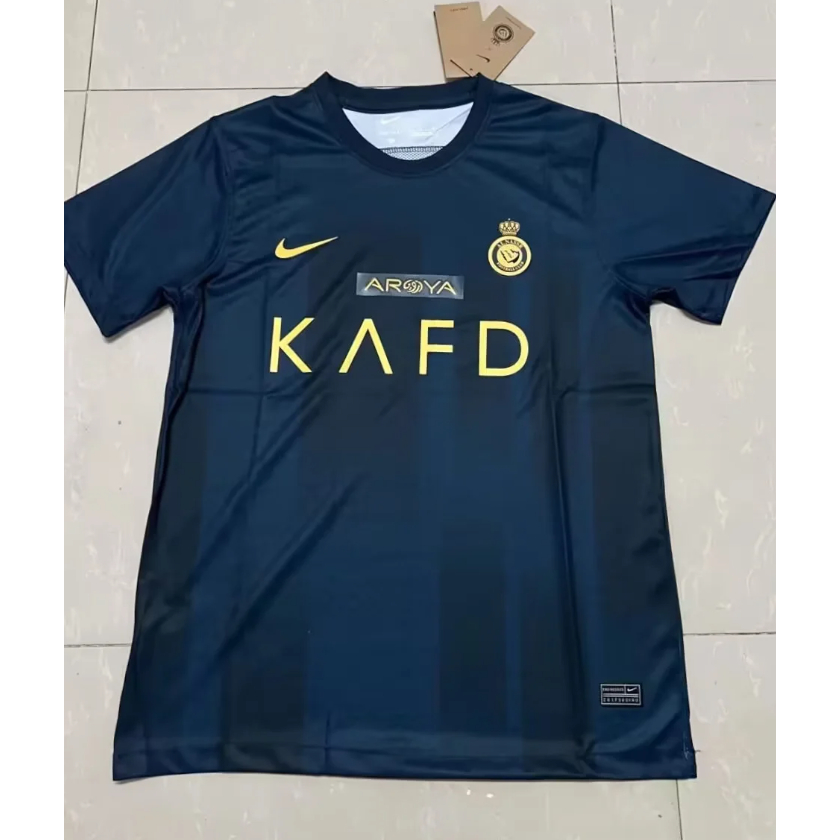 Áo Thun Đá Banh Tay Ngắn al-nassr fc 2324