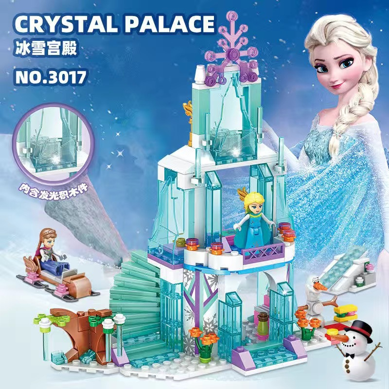 Đồ Chơi lego Xếp Hình Công Chúa elsa Cho Bé Gái
