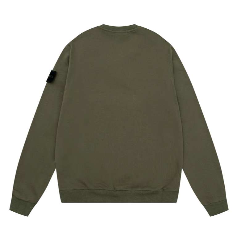 Áo Sweater Cổ Tròn Họa Tiết Thêu Phong Cách Thời Trang unisex