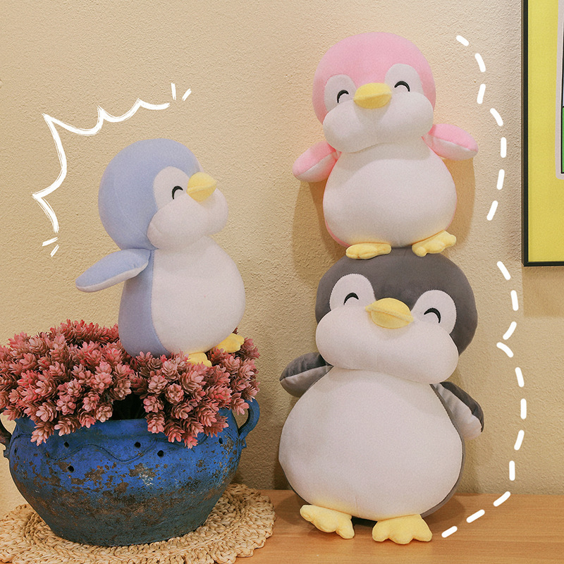 Dễ Thương Thú Nhồi Bông Hình Chim Cánh Cụt Mềm Mại Và Thoải Mái Cho Bé