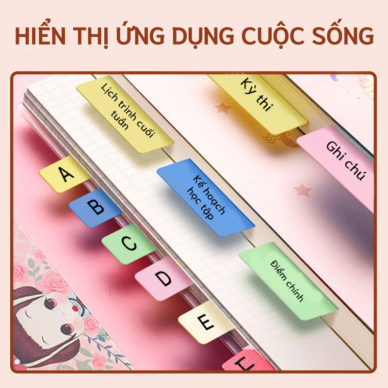 NIIMBOT D11/D101/D110 GIẤY IN NHÃN Nhãn tên giấy in Nhãn dán chống nước Nhãn tự dính Nhãn tên hoạt hình