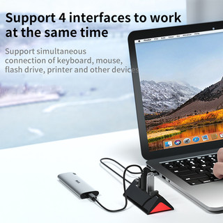 SSK USB C HUB USB3.0 USB Adapter Fast Data Transfer USB Hub Connector