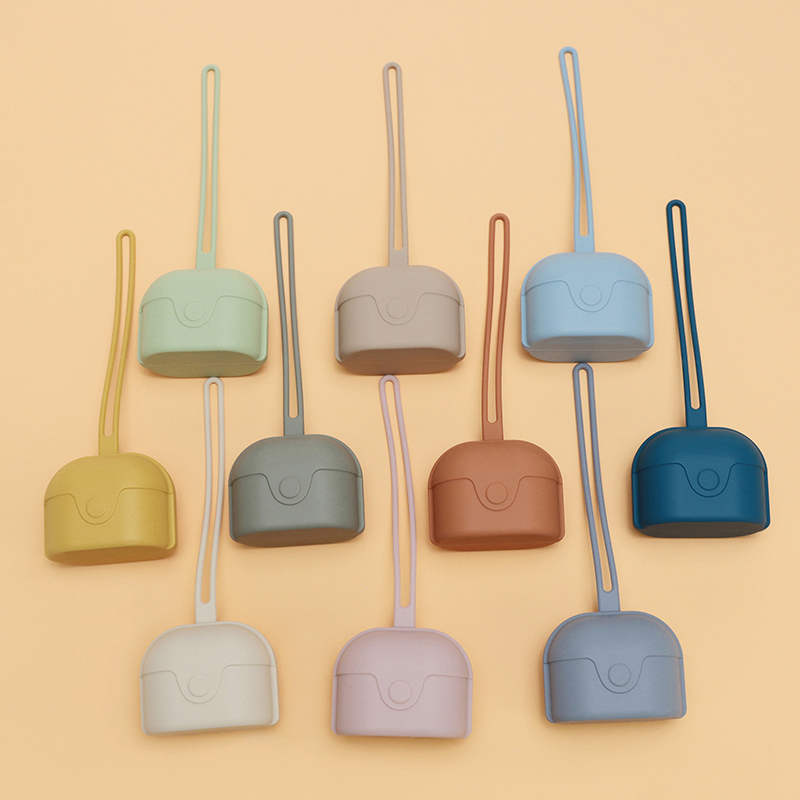 Hộp Đựng Núm Vú Giả Bằng Silicon Tiện Dụng Cho Bé Sơ Sinh