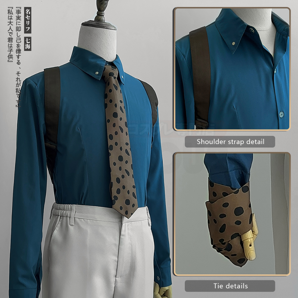 Holoun jujutsu kaisen Cosplay Nanami Kento Bộ Tóc Giả Hóa Trang anime Mangaa nanami kento