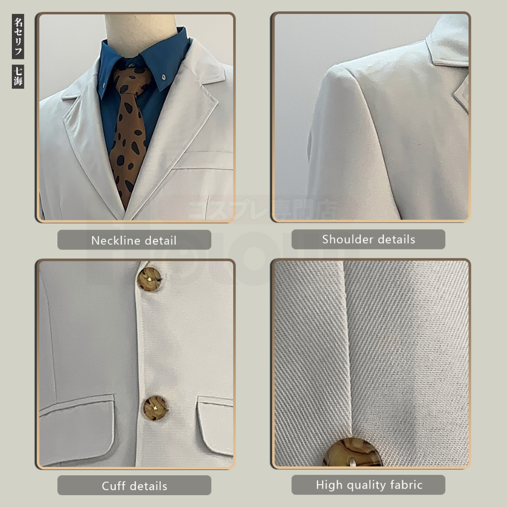 Holoun jujutsu kaisen Cosplay Nanami Kento Bộ Tóc Giả Hóa Trang anime Mangaa nanami kento