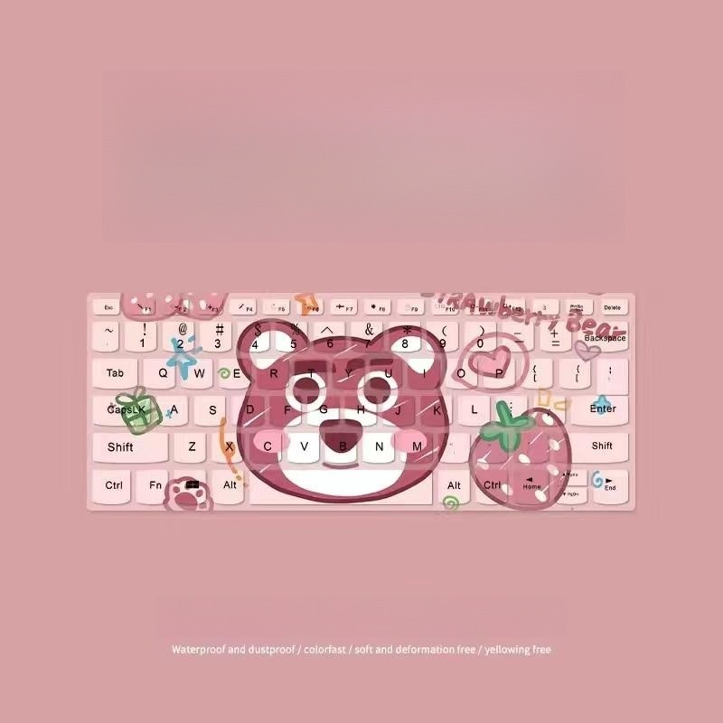 For MacBook case M2 Air15 Air13 M1 A2179 A2337 Pro16 Pro 13 15 touch bar A1932 A1466 A1706 Cute cartoon keyboard cover A1708 Reina13 2020Pro13（A2251/A2289/A2338）