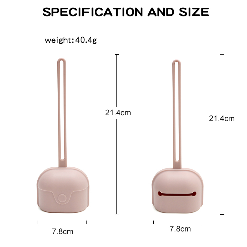 Hộp Đựng Núm Vú Giả Bằng Silicon Tiện Dụng Cho Bé Sơ Sinh