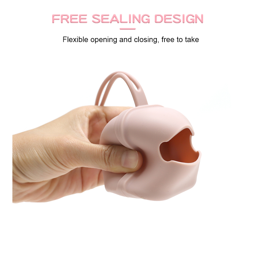 Hộp Đựng Núm Vú Giả Bằng Silicon Tiện Dụng Cho Bé Sơ Sinh