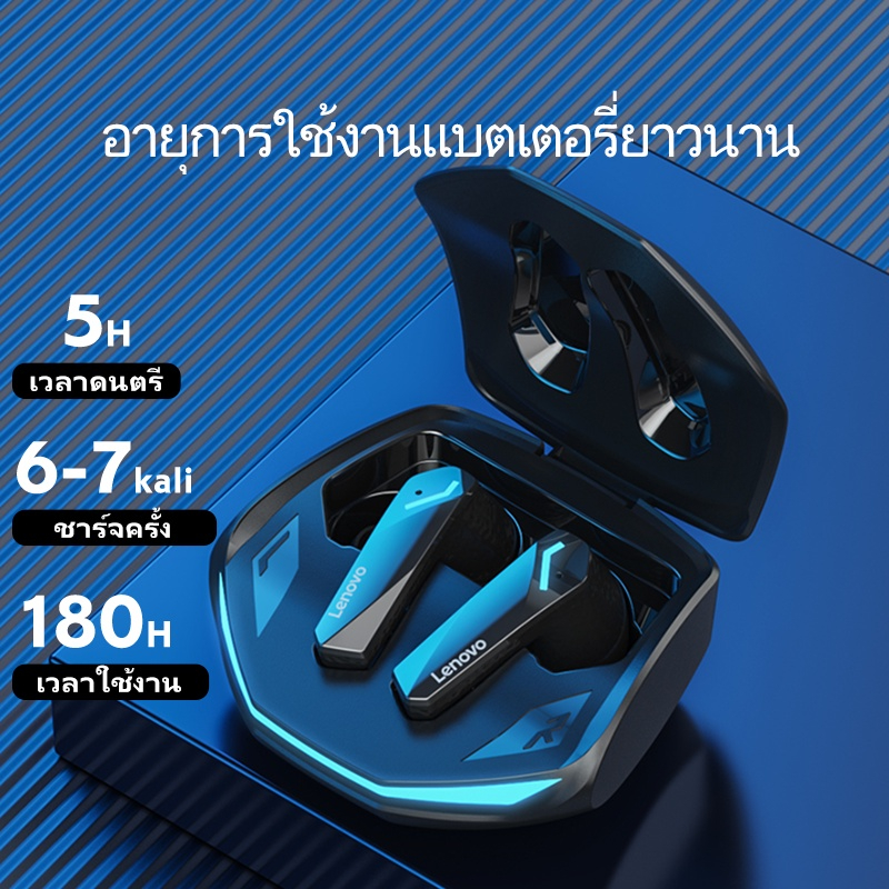 Tai Nghe Nhét Tai Bluetooth Lenovo GM2 PRO Chống Nước Chất Lượng Cao Cho Bluetooth 5.3