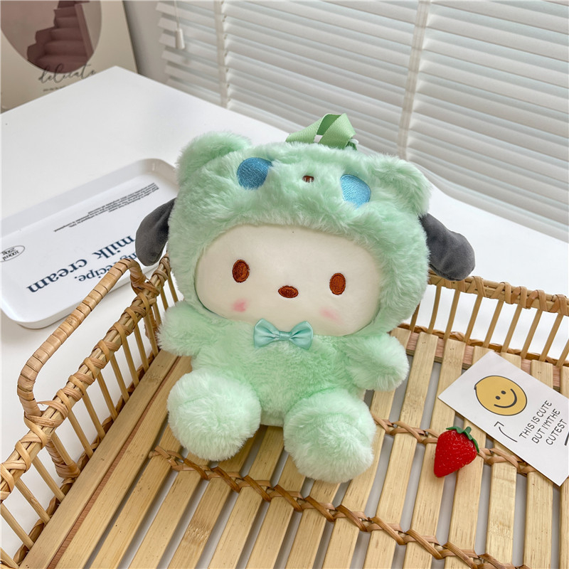 Túi búp bê đồ chơi sang trọng Sanrio Kuromi hoạt hình dễ thương