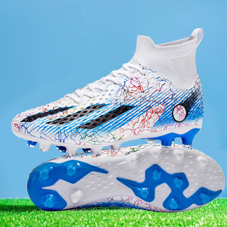 Messi FG giày thể thao ngoài trời dành cho thanh thiếu niên giày bóng đá Chất lượng cao Chống va đập Size: 35-45