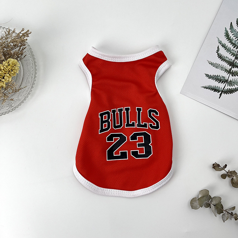 Áo Bóng Rổ Xinh Xắn Cho Thú Cưng  quần áo thú cưng áo cho chó #A015