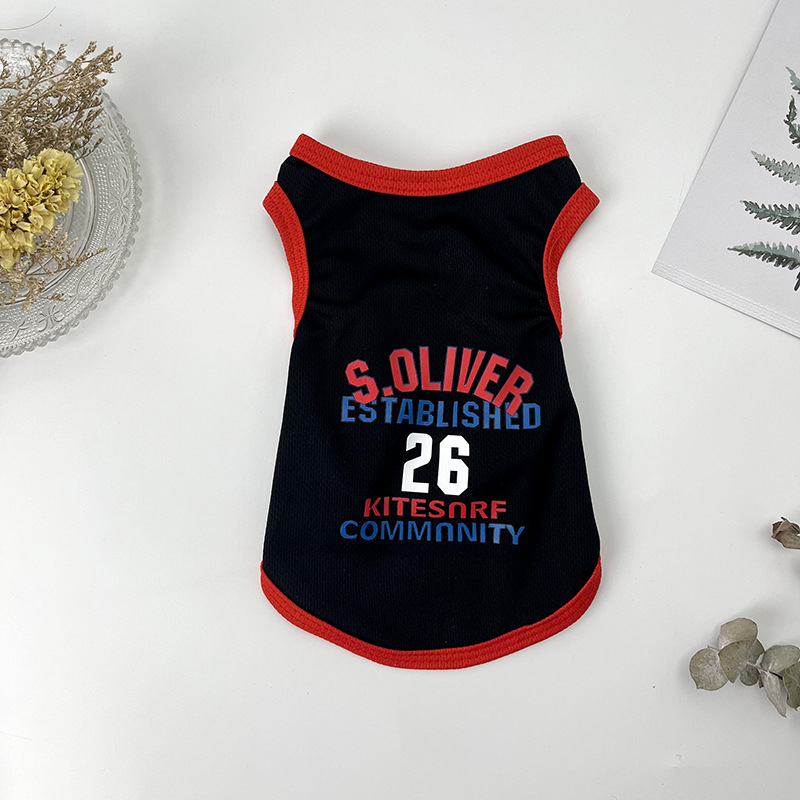 Áo Bóng Rổ Xinh Xắn Cho Thú Cưng  quần áo thú cưng áo cho chó #A015