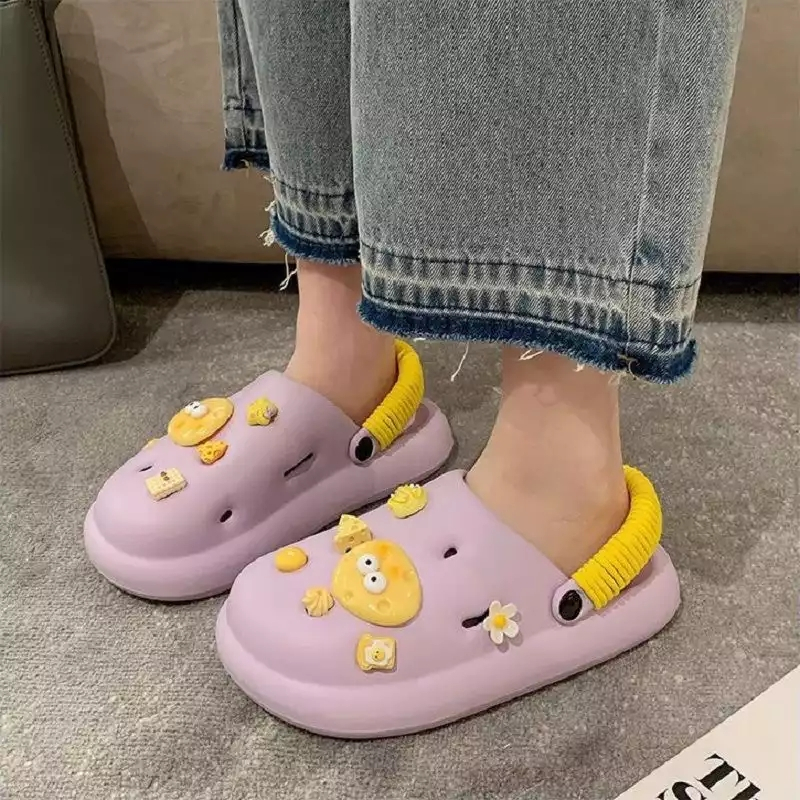 Serein dép cross dép nữ dép bánh mì dép xỏ ngón nữ 2023 NEW B20H17Y 35Z230828