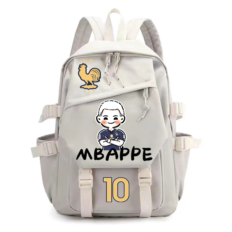 Hàng Có Sẵn Balo Đi Học Cỡ Lớn Hình Ngôi Sao Bóng Đá Cho Nam Và Nữ