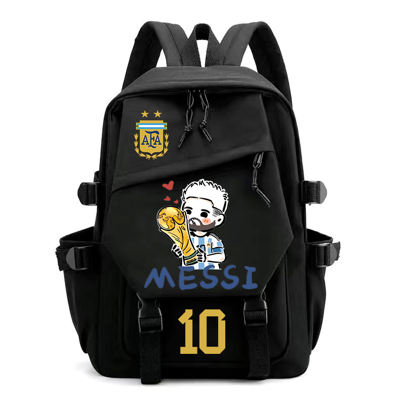 Hàng Có Sẵn Balo Đi Học Cỡ Lớn Hình Ngôi Sao Bóng Đá Cho Nam Và Nữ