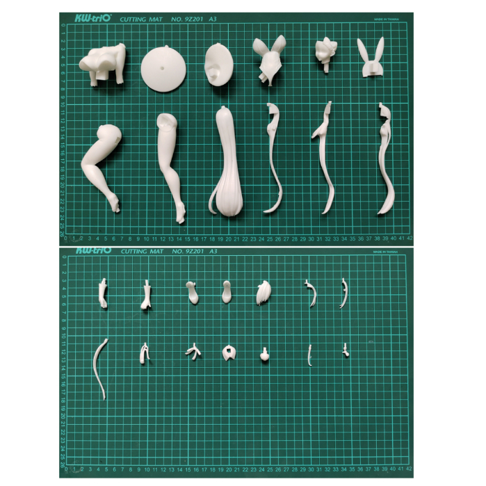 Bộ Mô Hình Nhựa resin ichinose asuna bunny Joe as sculptor Unptor Unnpainted garage gk