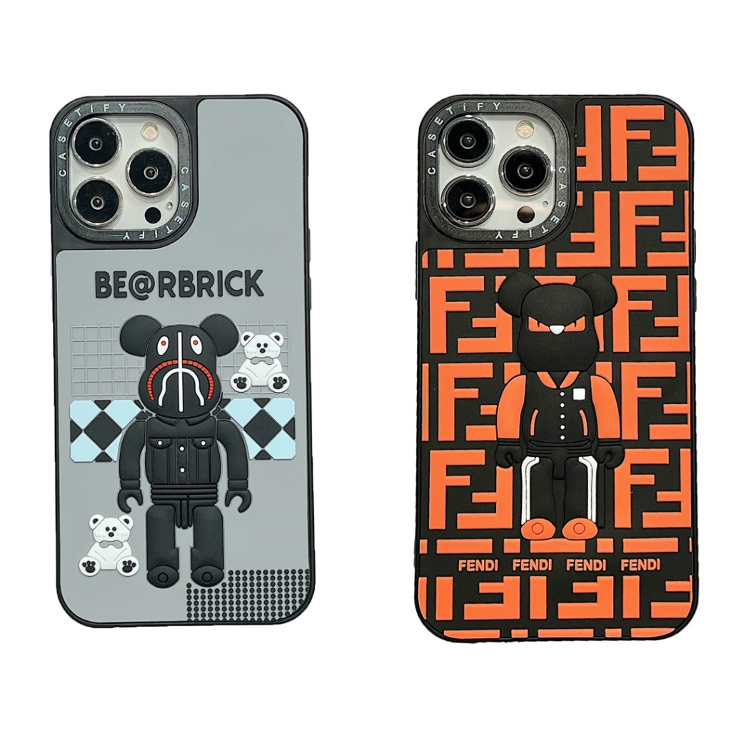 Casetify Ốp Điện Thoại Silicon Hình Nhãn Hiệu Thời Trang Cho iPhone 15 14 13 12 11 Pro Max Plus XR