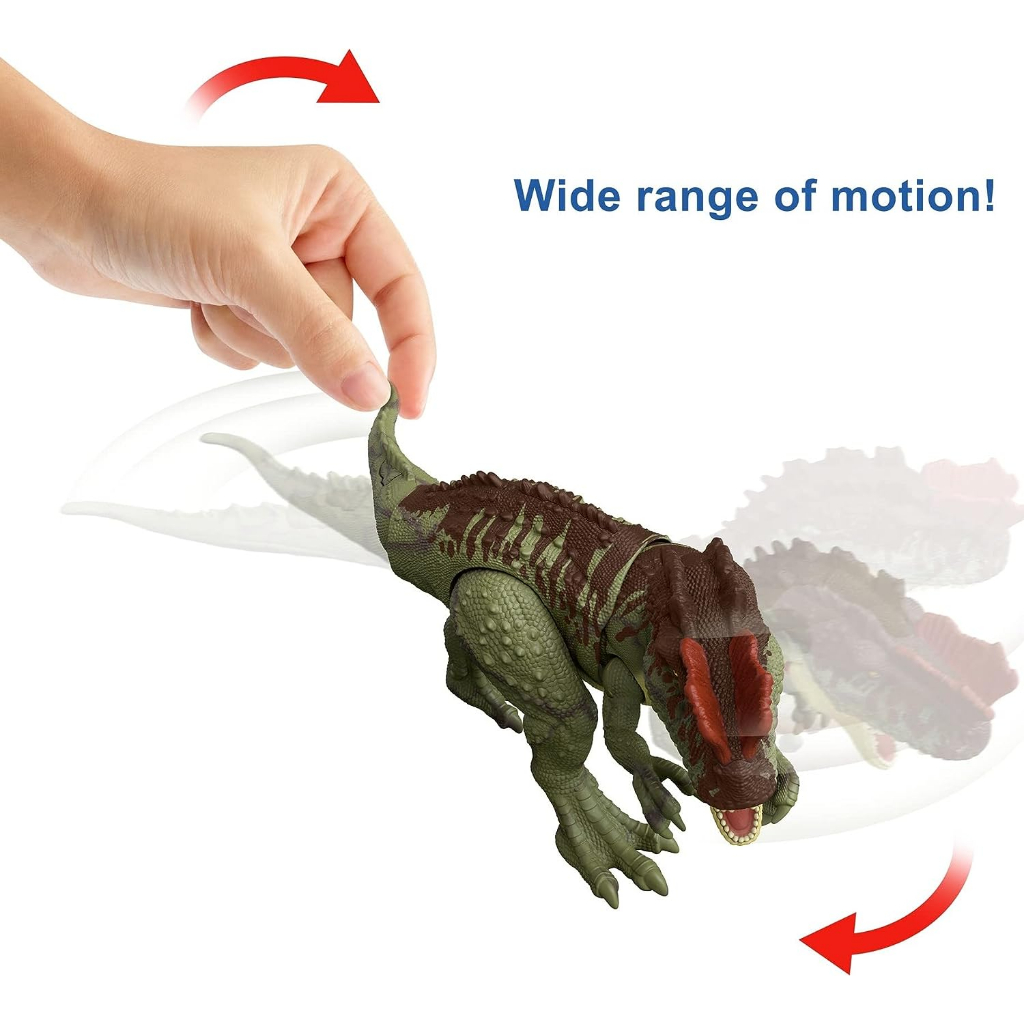 Jurassic World Dominion Massive Action Yangchuanosaurus Dinosaur Action Figure Toy with Attack Motion, Plus Downloadable App & AR HDX49 Jurassic world dominion Mô Hình Đồ Chơi Hành Động yangchuanosaurus Khủng Long Có Thể Tải Xuống hdx49