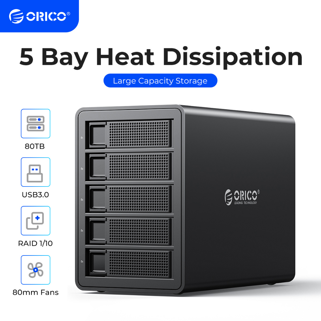 Orico Ổ Cứng Từ Tính 35 series 3.5-inch sata Cổng Usb 3.0 Đa Năng (3529ru3)