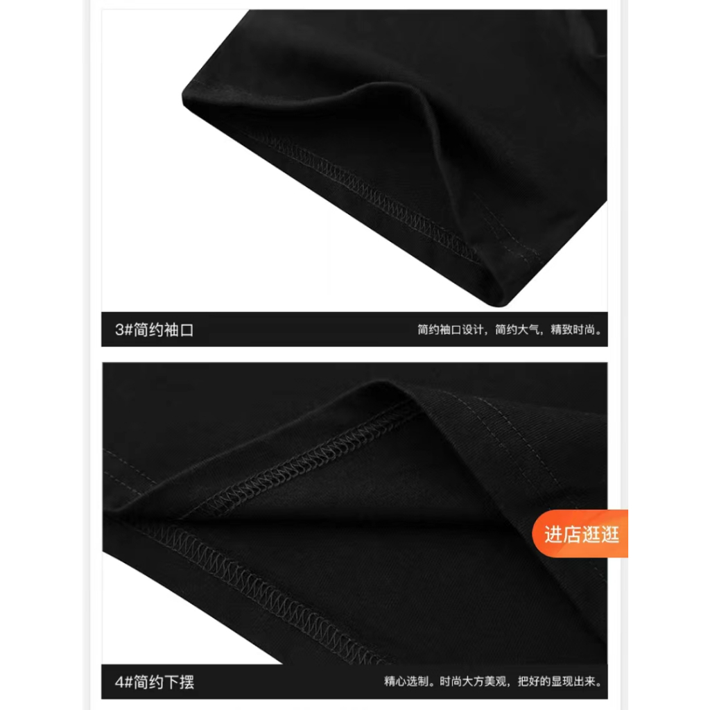 NELLY Áo Thun Cotton Tay Ngắn Dáng Rộng In Hình Mèo Đen Thời Trang Unisex Cho Nam Và Nữ 11622