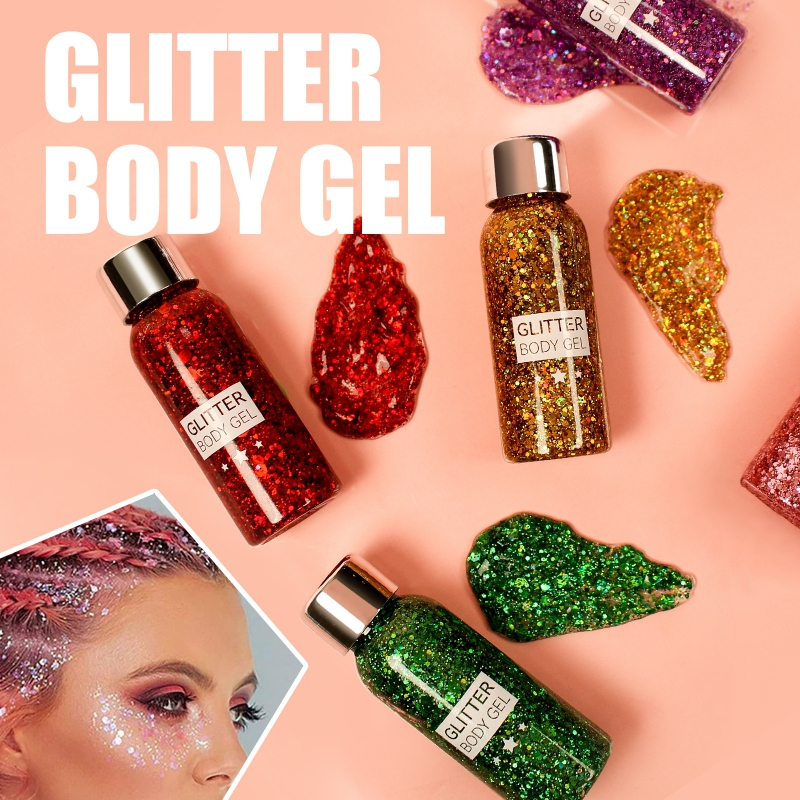 Gel Kim Tuyến Lấp Lánh Trang Điểm Cơ Thể Lâu Trôi diy