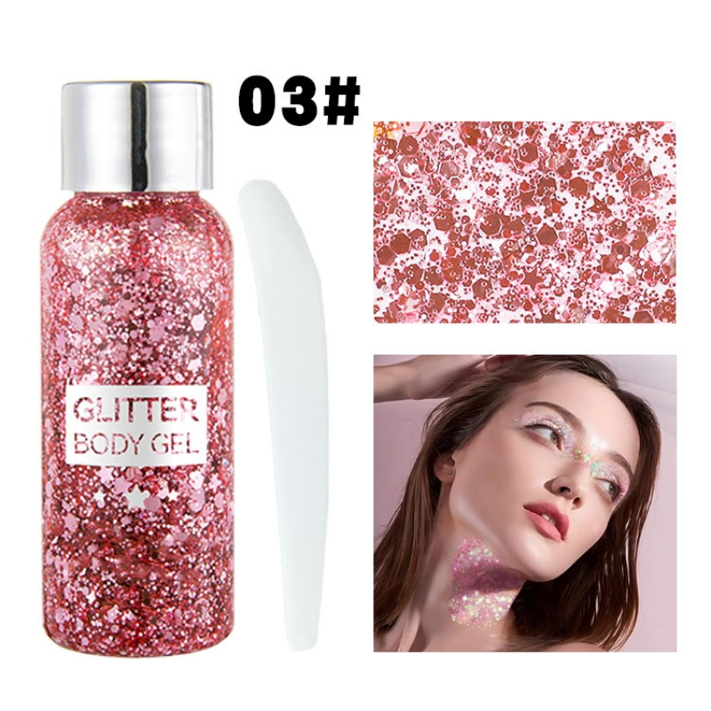 Gel Kim Tuyến Lấp Lánh Trang Điểm Cơ Thể Lâu Trôi diy