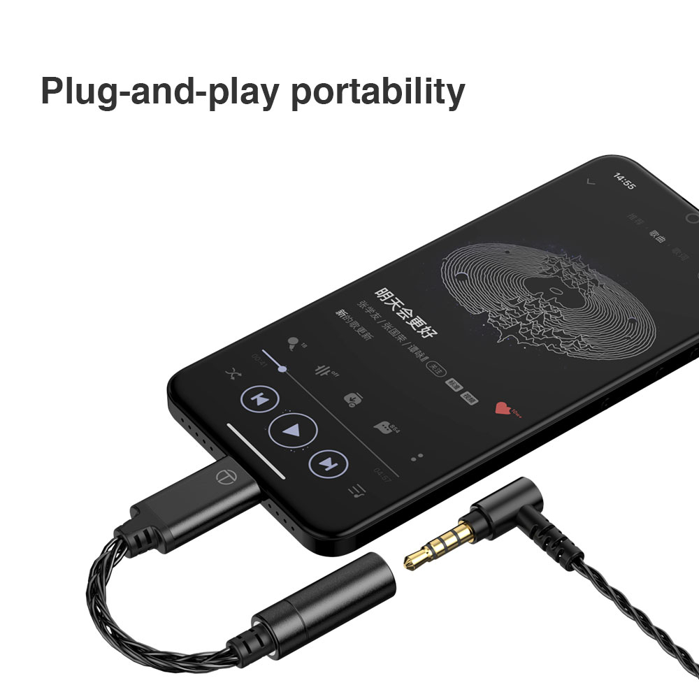 Faeal Dây Cáp Chuyển Đổi Âm Thanh Tai Nghe Từ Cổng 3.5mm Sang type-c Tiện Dụng