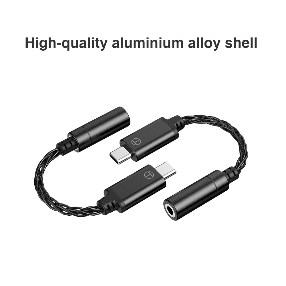 Faeal Dây Cáp Chuyển Đổi Âm Thanh Tai Nghe Từ Cổng 3.5mm Sang type-c Tiện Dụng