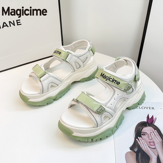 Magicime Giày Sandal Thể Thao Đế Dày Thời Trang Mùa Hè 2024 Phong Cách Mới