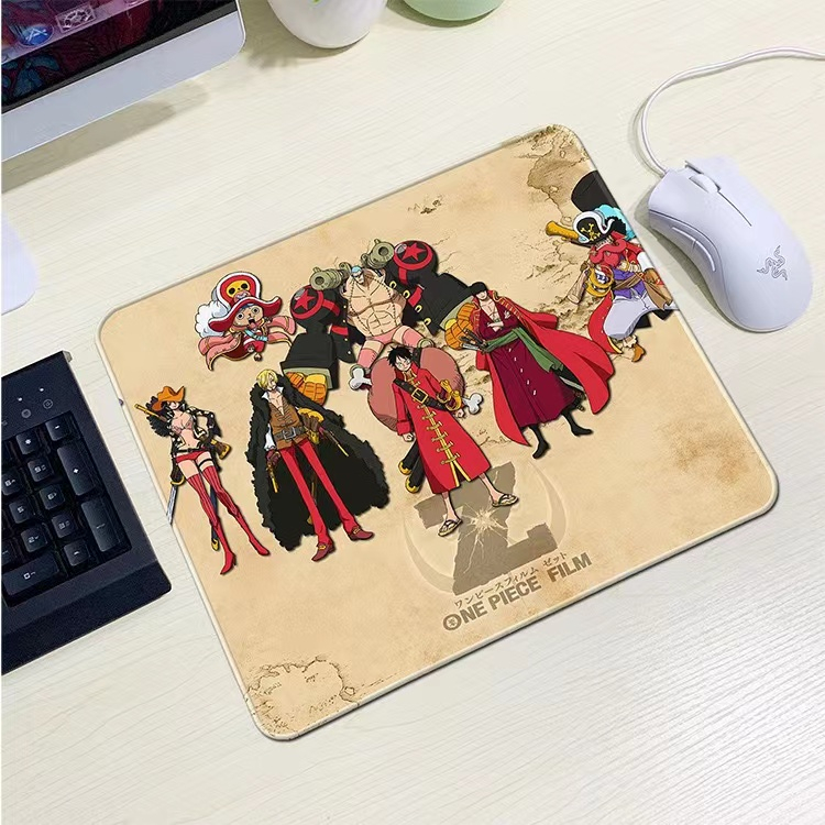 One Tấm Lót Chuột Và Bàn Phím Cỡ Nhỏ In Họa Tiết Hoạt Hình anime Dễ Thương