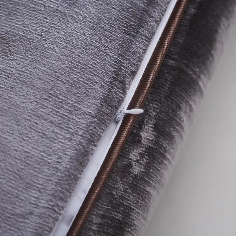 Vỏ Gối Đôi Dài Bằng Lông Cừu San Hô Dày Dặn