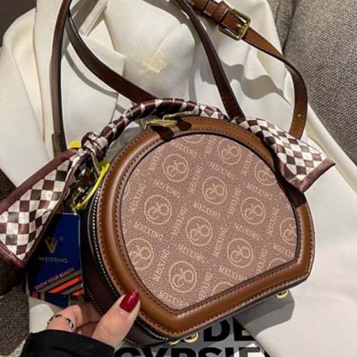 Túi Xách Đeo Vai Hình Tròn Nhỏ Nhắn Xinh Xắn Thời Trang 2023 Cho Nữ