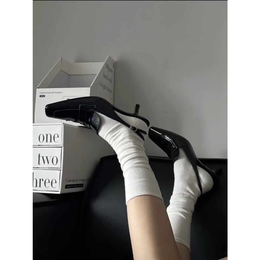 Sandal Cao Gót Màu Đen Phong Cách Thời Trang Mùa Hè 2023 Dành Cho Nữ