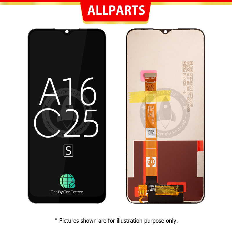 Màn Hình Thay Thế Cho điện thoại OPPO Realme A16 A16s C25 C25s Liền Khung Man Hinh Zin