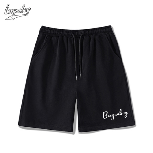 Quần đùi BEEYANBUY short nam thời trang boy phố oversize unisex 100% cotton-K0004