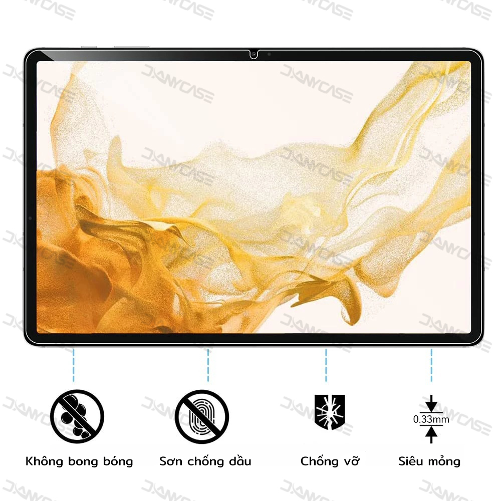 Kính Cường Lực Bảo Vệ Màn Hình Cho Samsung Galaxy Tab S6 Lite 10.4 inch P620 P625 2024 S9 FE Plus S7 S8 Plus S7 FE