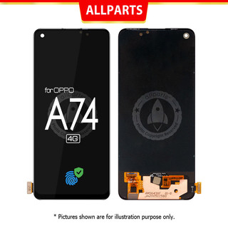 Allparts màn hình led cảm ứng chạm thay thế cho oppo a74 4g