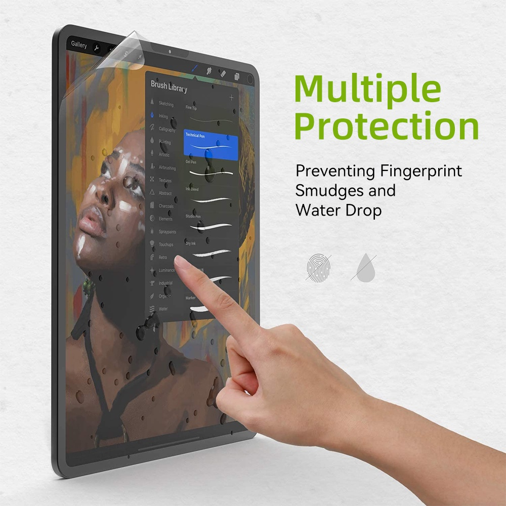 Miếng Dán Bảo Vệ Màn Hình Cho ipad 9th 8th 7th gen 10.2 air4 air5 10.9 10th gen pro 11 12.9 6th 5th air2 9.7 pro 10.5 air3 mini6 mini5 mini4