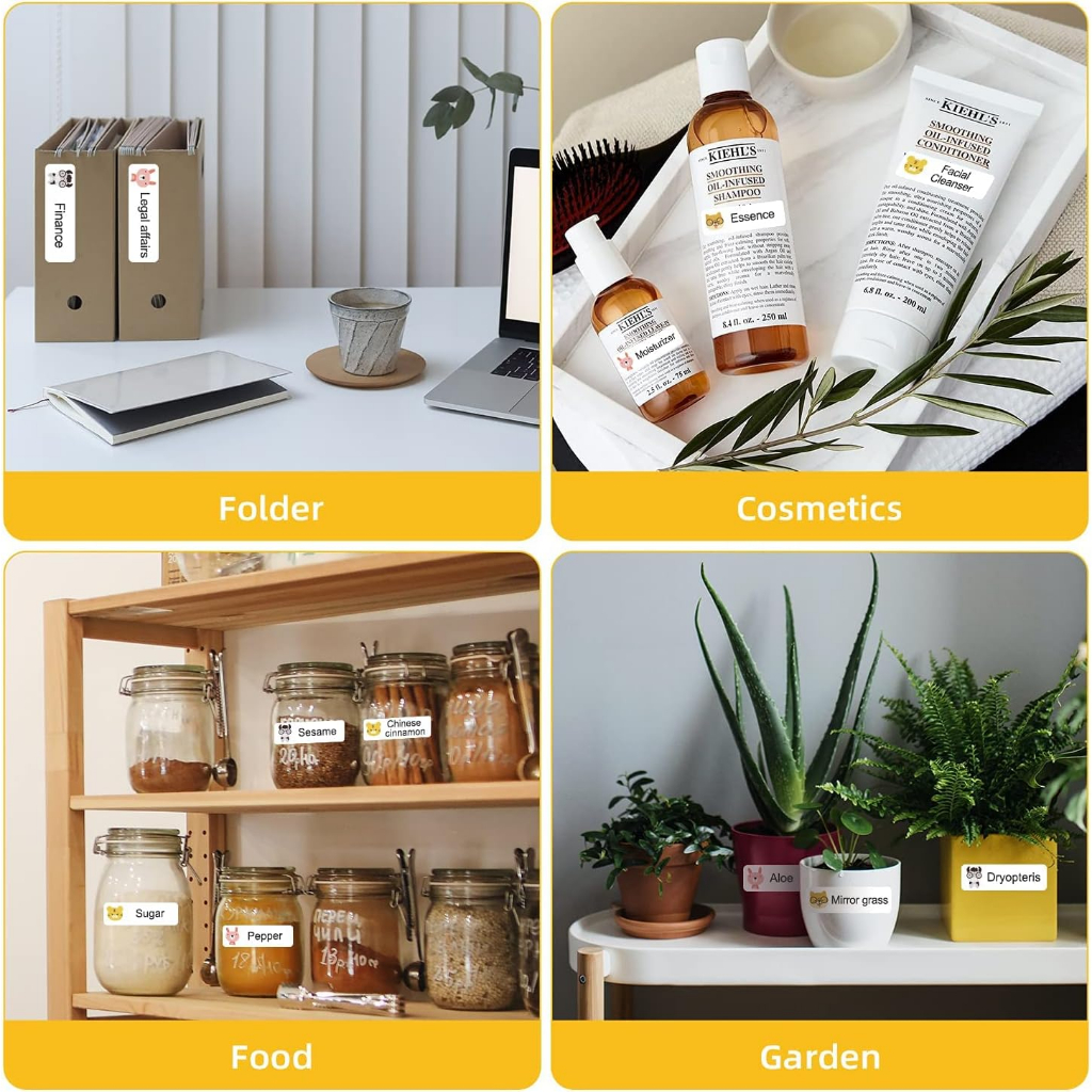 NIIMBOT D11/D110/D101 Nhãn Giấy In Họa Tiết Hoạt Hình Dễ Thương Tự Dính