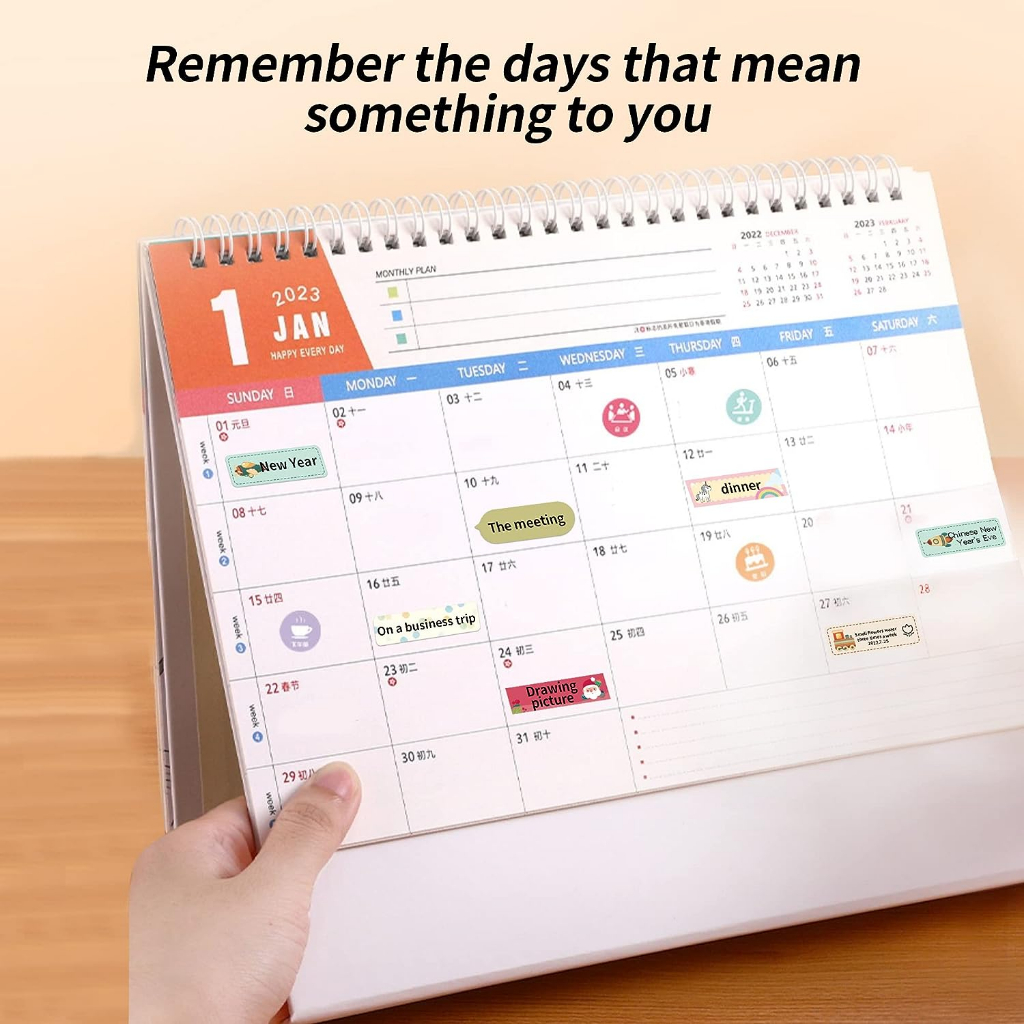 NIIMBOT D11/D110/D101 Nhãn Giấy In Họa Tiết Hoạt Hình Dễ Thương Tự Dính