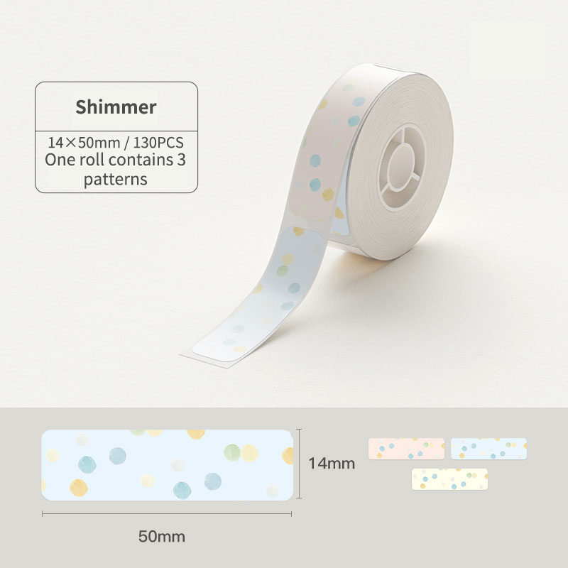 NIIMBOT D11/D110/D101 Nhãn Giấy In Họa Tiết Hoạt Hình Dễ Thương Tự Dính