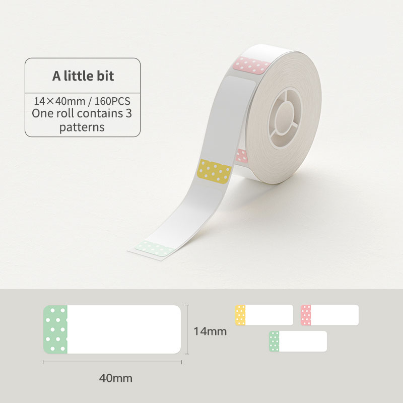 NIIMBOT D11/D110/D101 Nhãn Giấy In Họa Tiết Hoạt Hình Dễ Thương Tự Dính