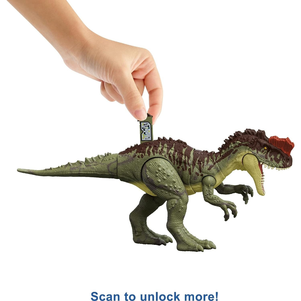 Jurassic World Dominion Massive Action Yangchuanosaurus Dinosaur Action Figure Toy with Attack Motion, Plus Downloadable App & AR HDX49 Jurassic world dominion Mô Hình Đồ Chơi Hành Động yangchuanosaurus Khủng Long Có Thể Tải Xuống hdx49