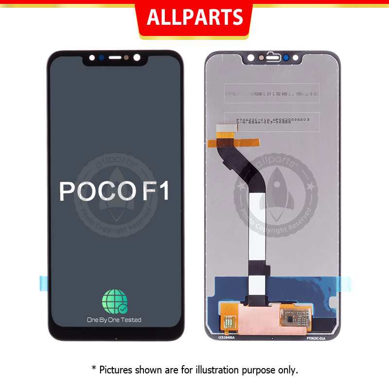 Màn Hình Thay Thế Cho điện thoại Xiaomi MI POCO Pocophone F1 Liền Khung Man Hinh Zin