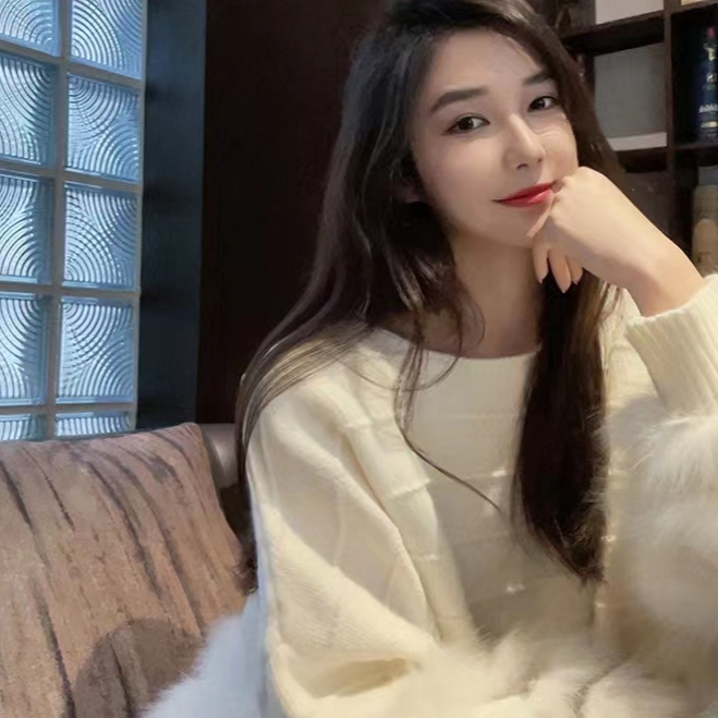 Áo Dệt Kim Tay Dài Dáng Rộng Thời Trang Mùa Thu Cao Cấp Dành Cho Nữ