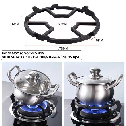 Giá Đỡ Bếp gas Chống Trượt Chịu Nhiệt Cao