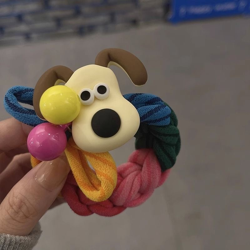 Dễ Thương Dây Buộc Tóc Cao Su Dày Co Giãn Màu Cầu Vồng Phong Cách Mới 2023 Cho Nữ