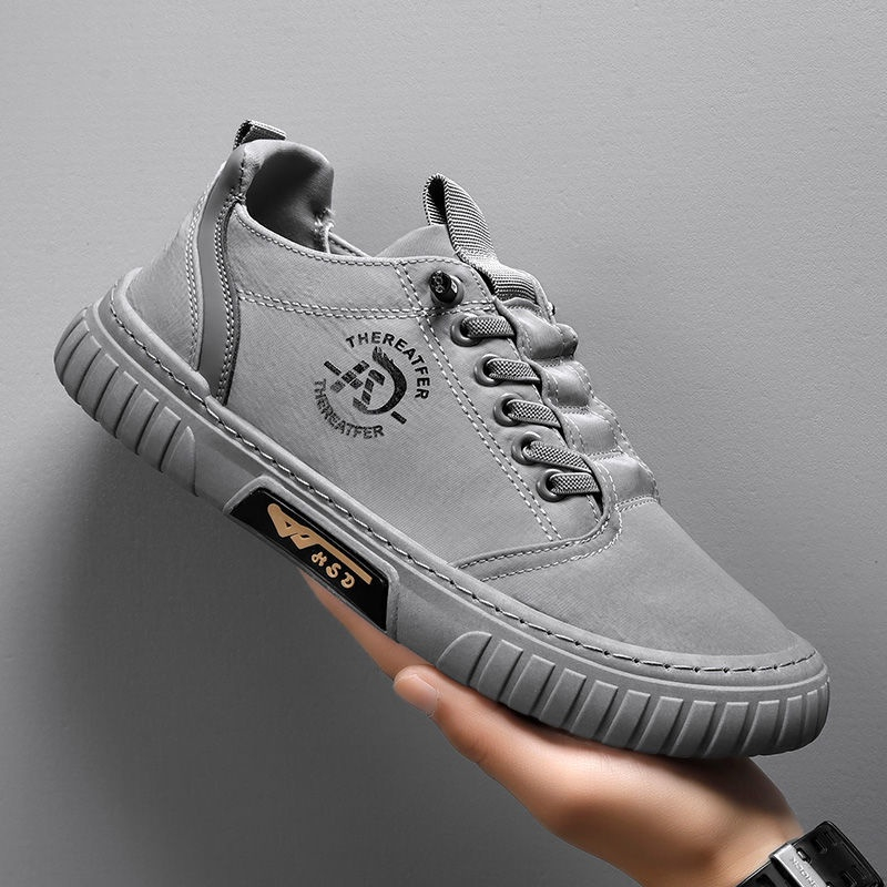 Giày Vải canvas Đế Dày Siêu Nhẹ Thoáng Khí Phong Cách Hàn Quốc Thời Trang Mùa Hè Hàng Mới