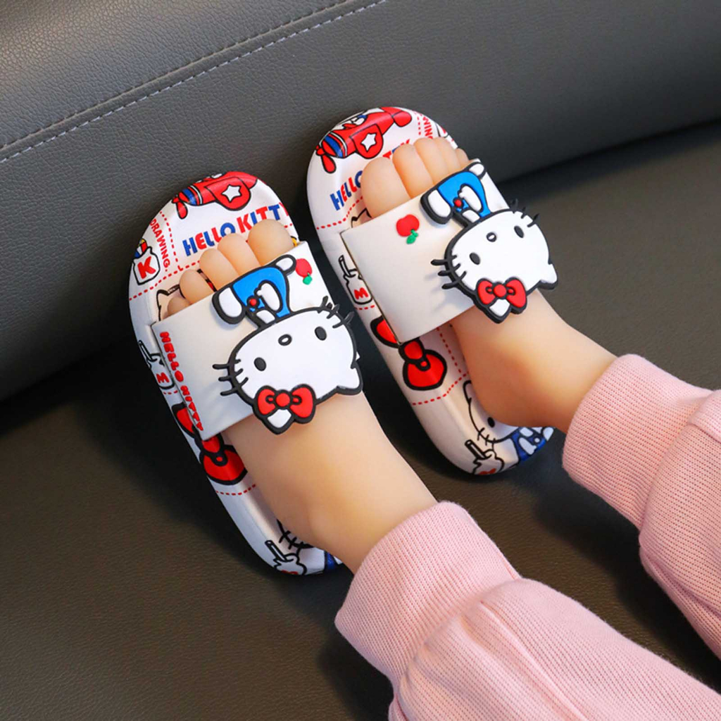 Hoạt Hình Dép Quai Ngang Đi Biển Chống Trượt Họa Tiết kuromi Dễ Thương